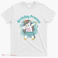 Birthday Princess Unicorn Cute Gift T-Shirt thumb 0