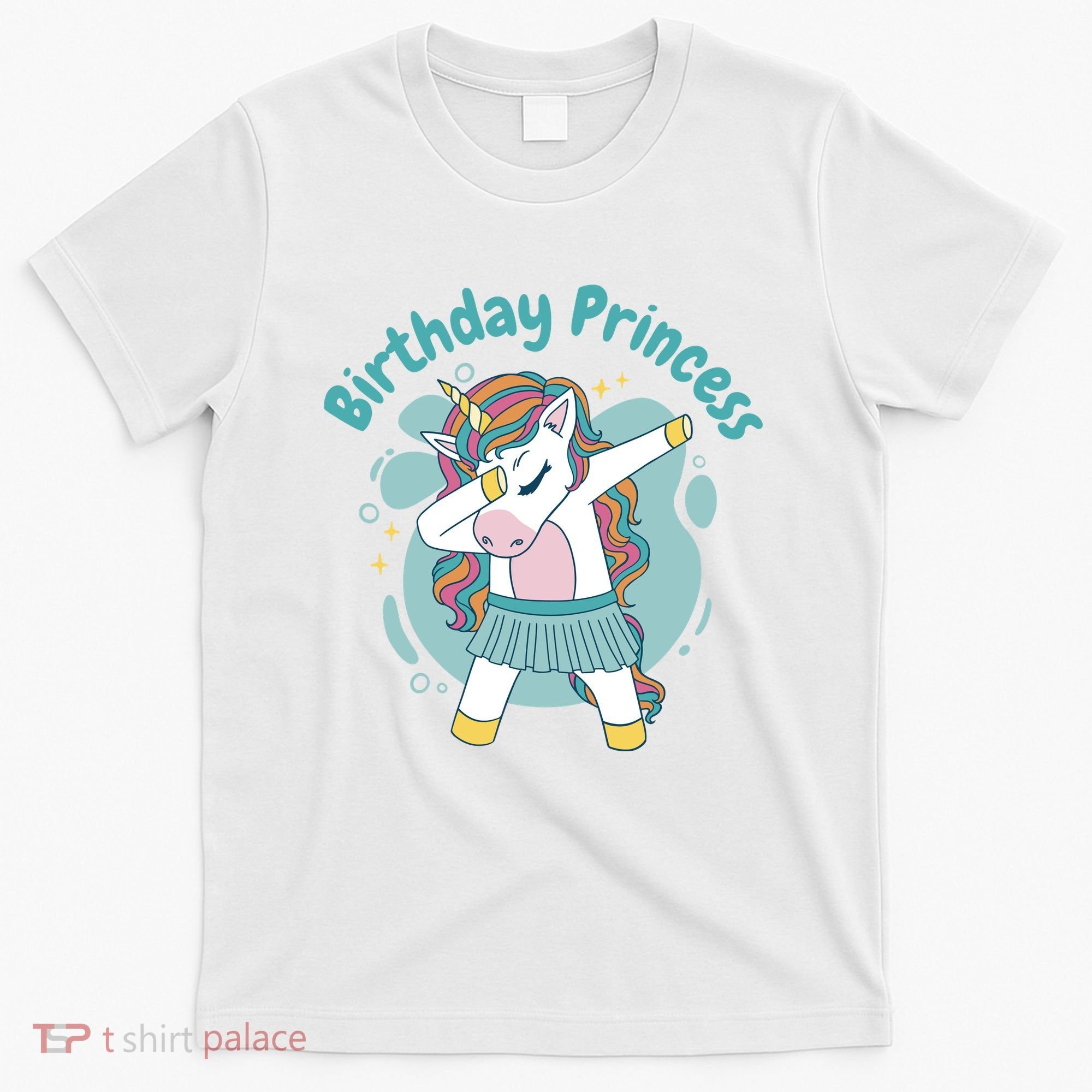 Birthday Princess Unicorn Cute Gift T-Shirt