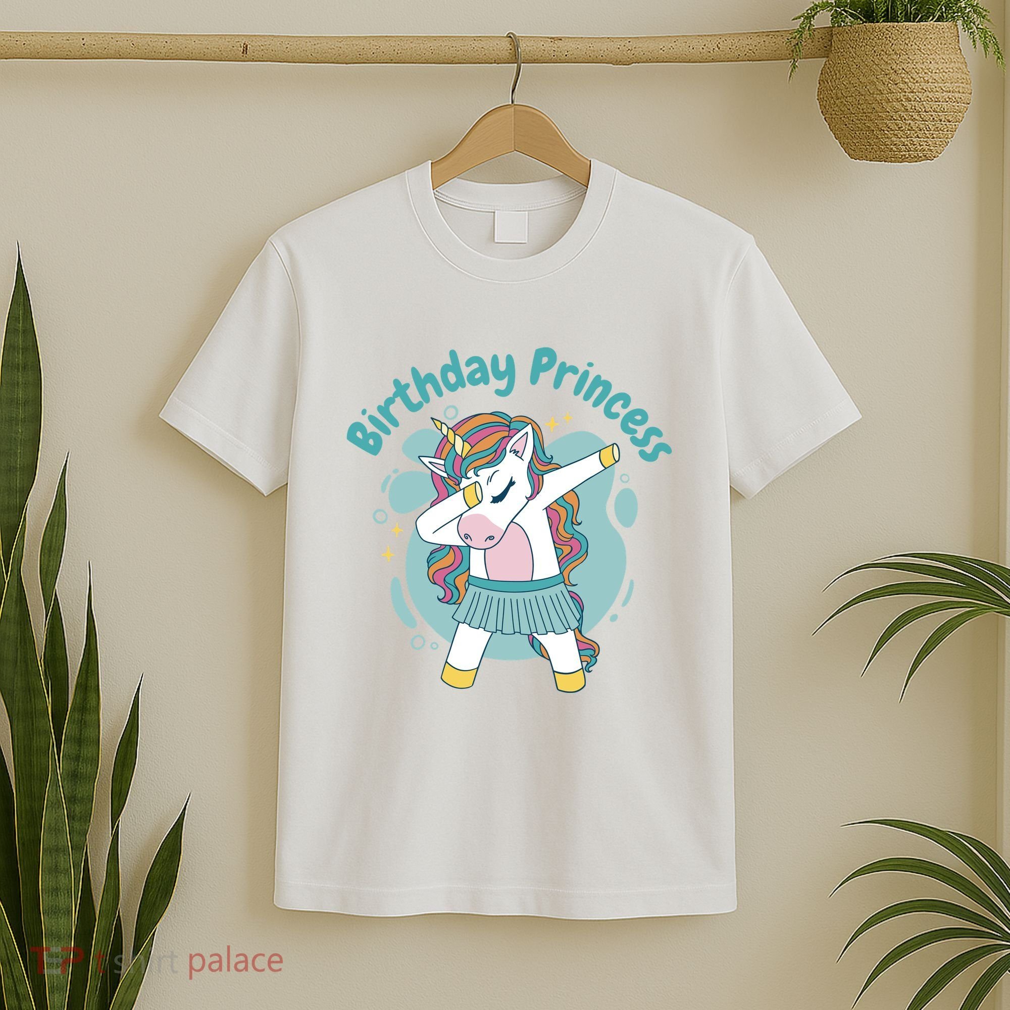 Birthday Princess Unicorn Cute Gift T-Shirt