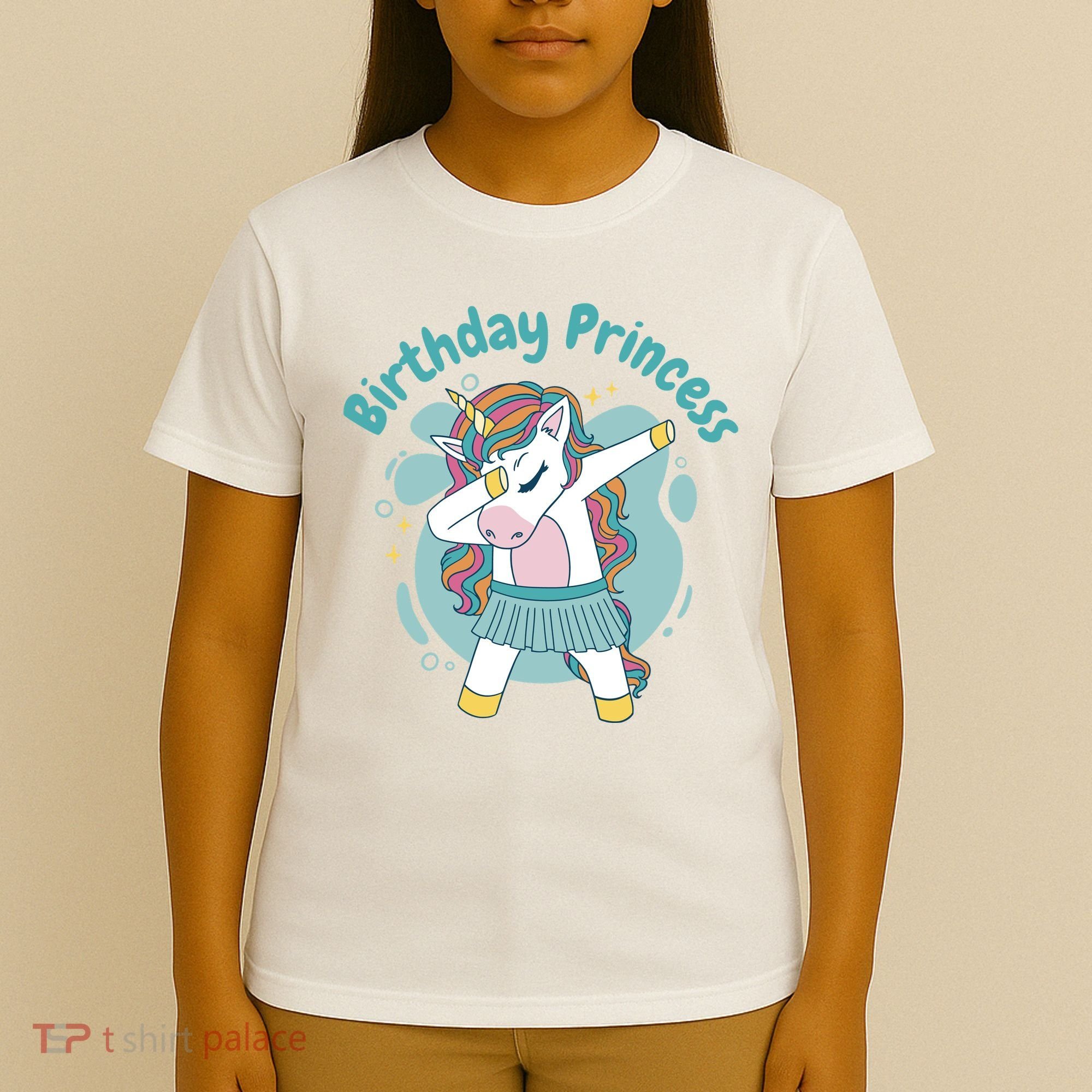 Birthday Princess Unicorn Cute Gift T-Shirt