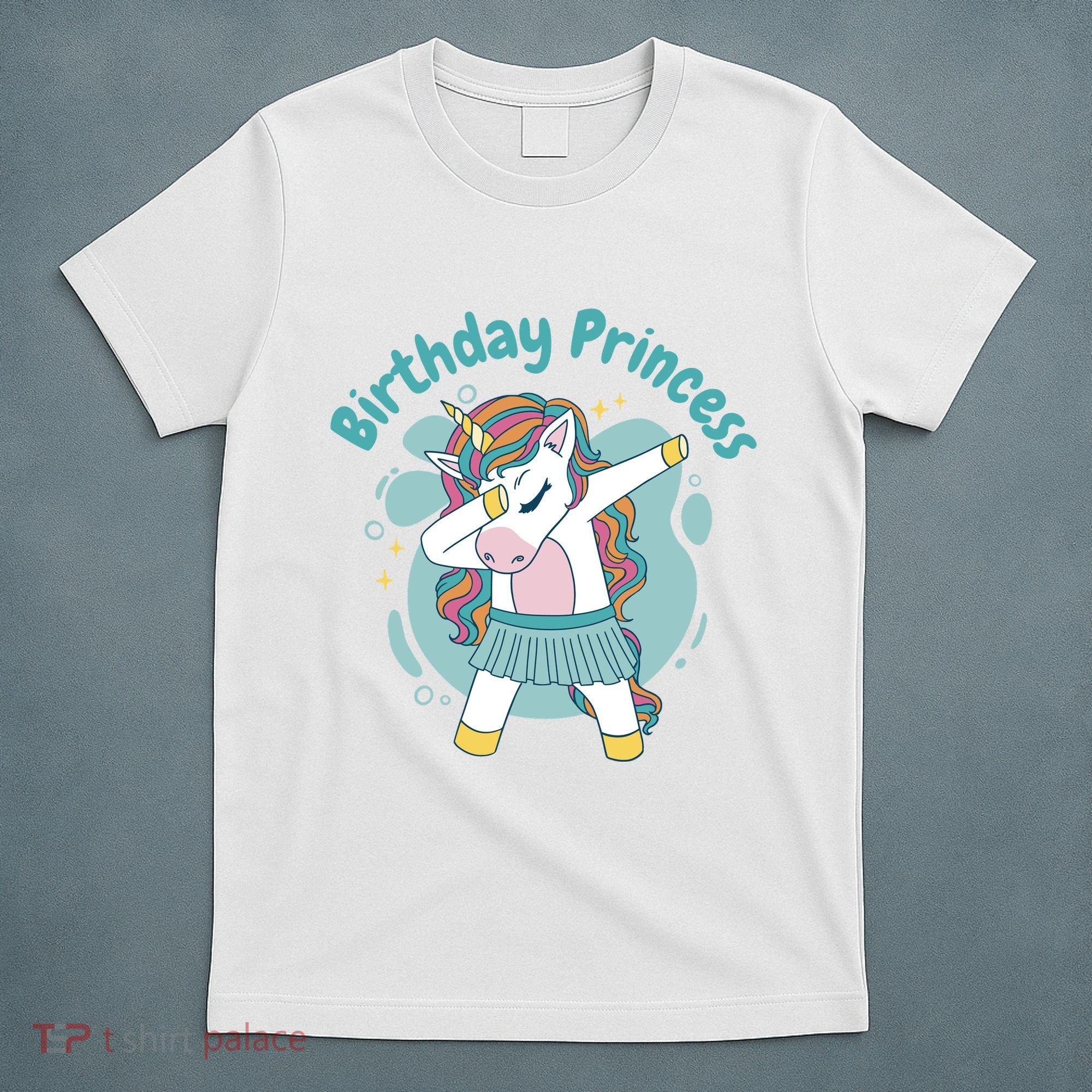 Birthday Princess Unicorn Cute Gift T-Shirt