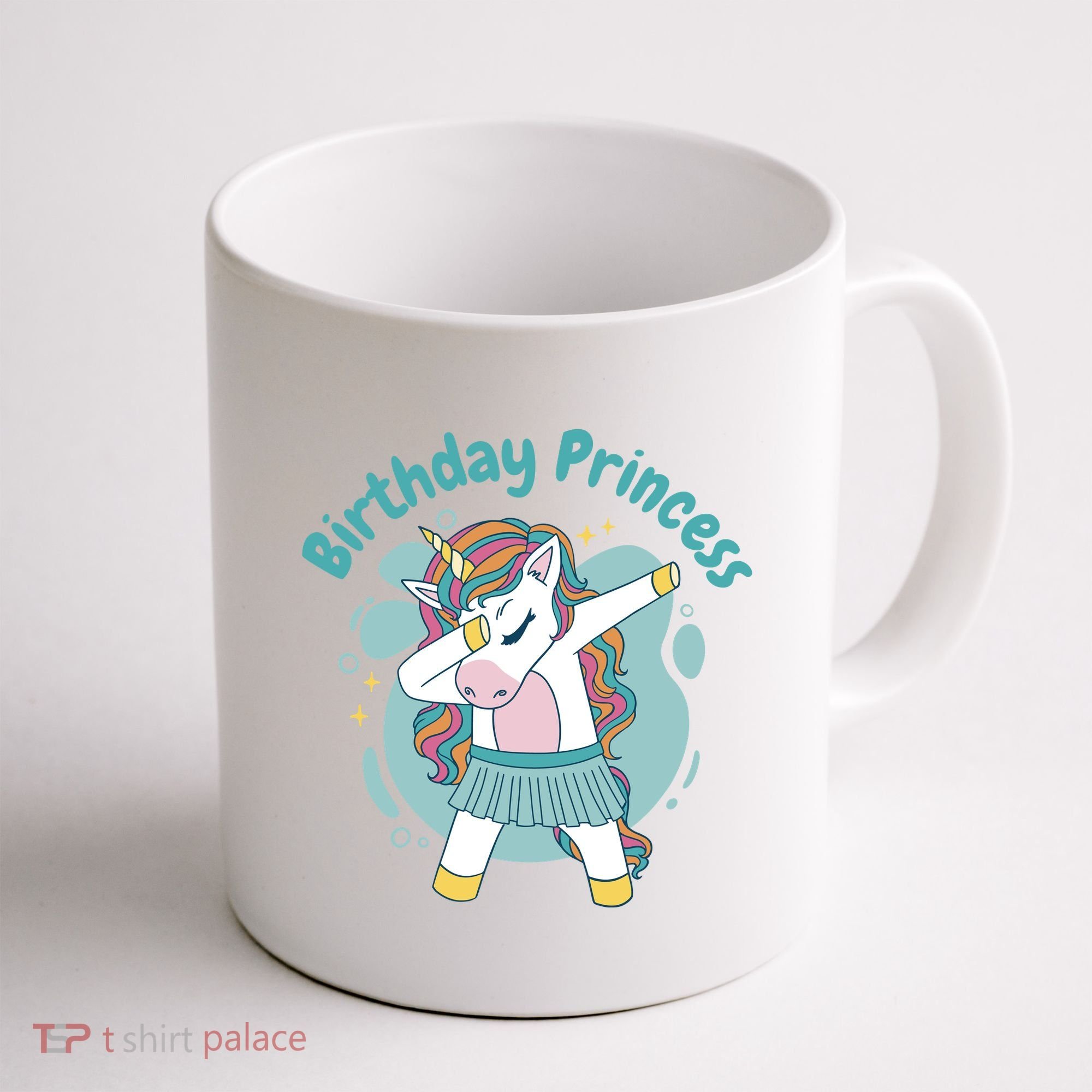 Birthday Princess Unicorn Cute Gift Coffee Mug