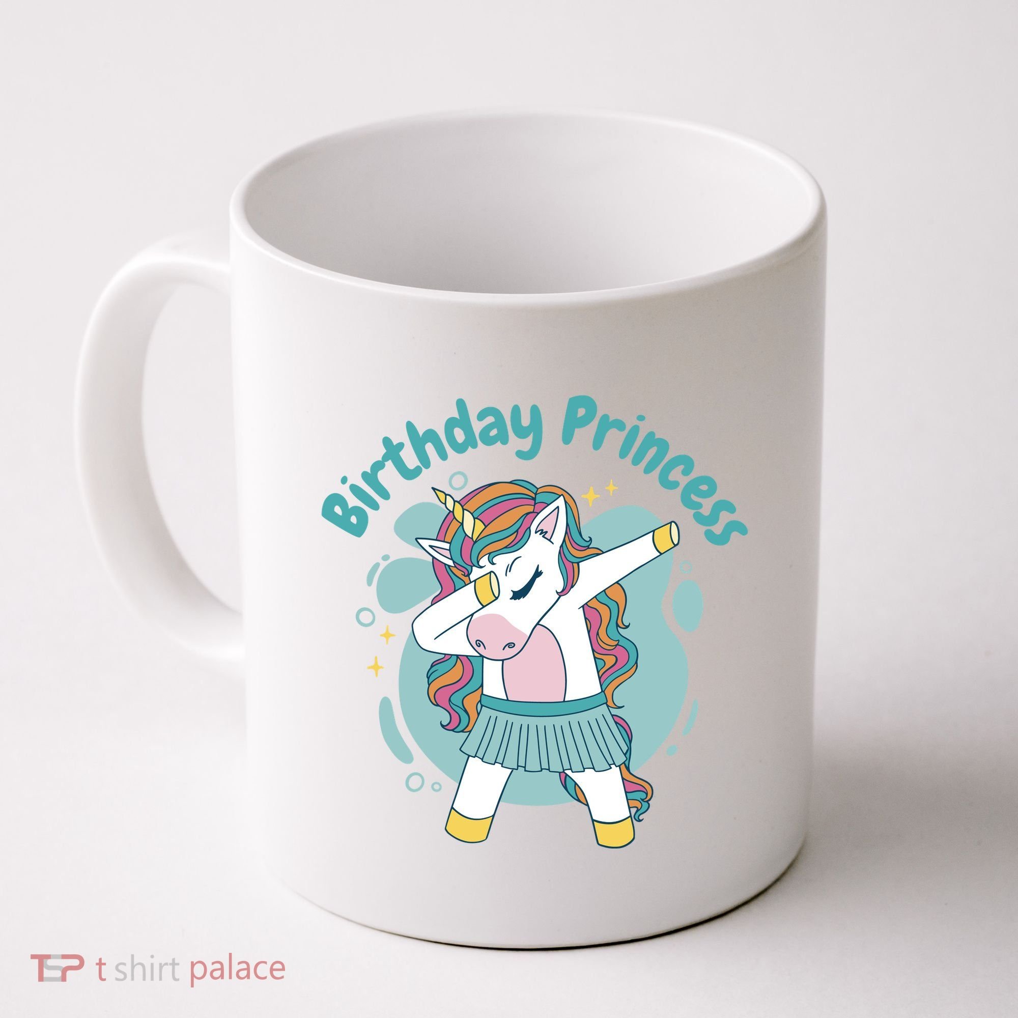 Birthday Princess Unicorn Cute Gift Coffee Mug