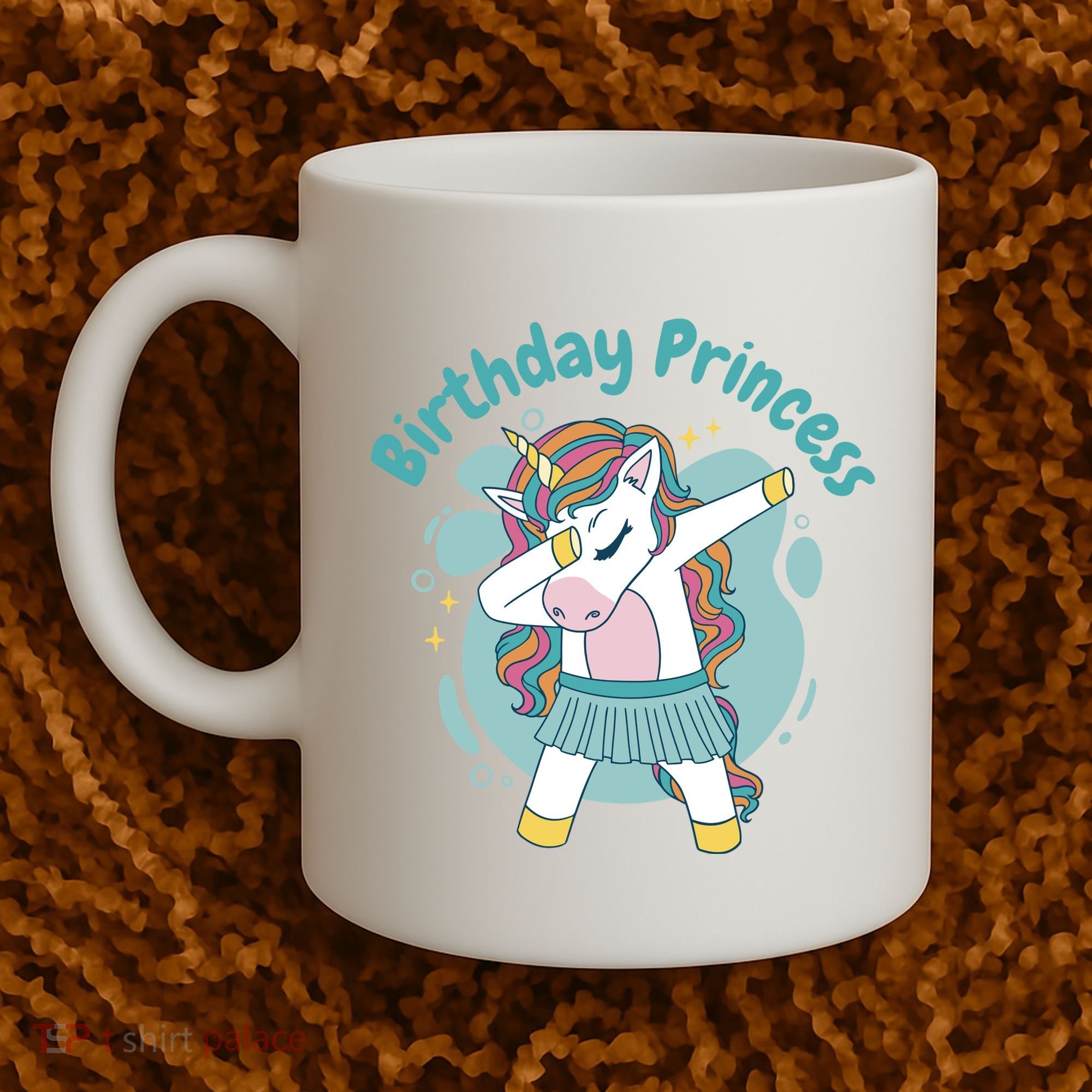 Birthday Princess Unicorn Cute Gift Coffee Mug