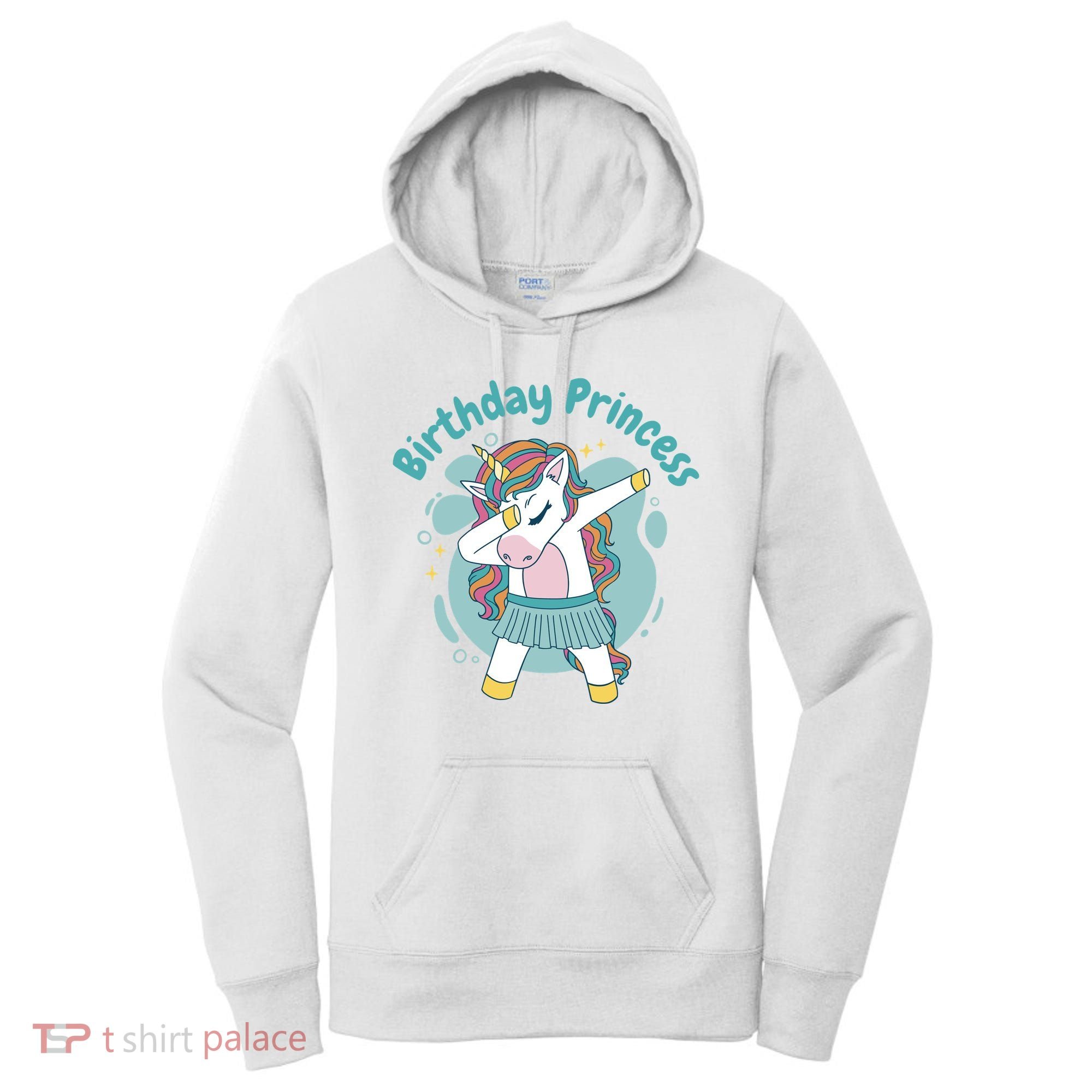 Birthday Princess Unicorn Cute Gift Women's Hoodie