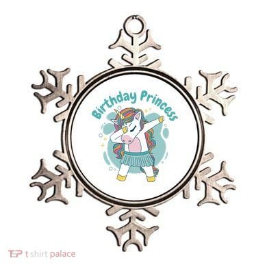 Birthday Princess Unicorn Cute Gift Ornament