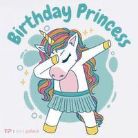 Birthday Princess Unicorn Cute Gift Women's Tank Top thumb 5