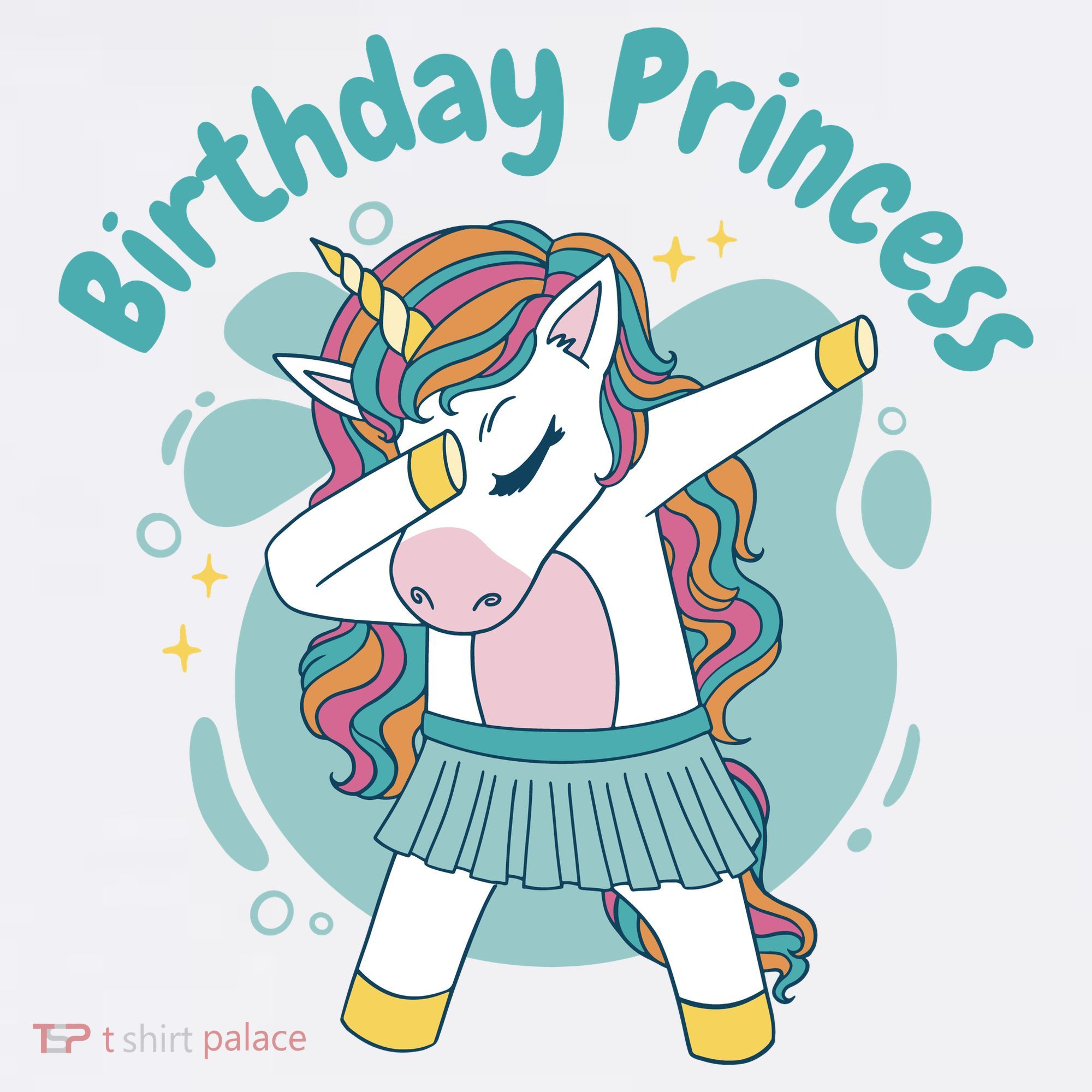 Birthday Princess Unicorn Cute Gift Women's Tank Top