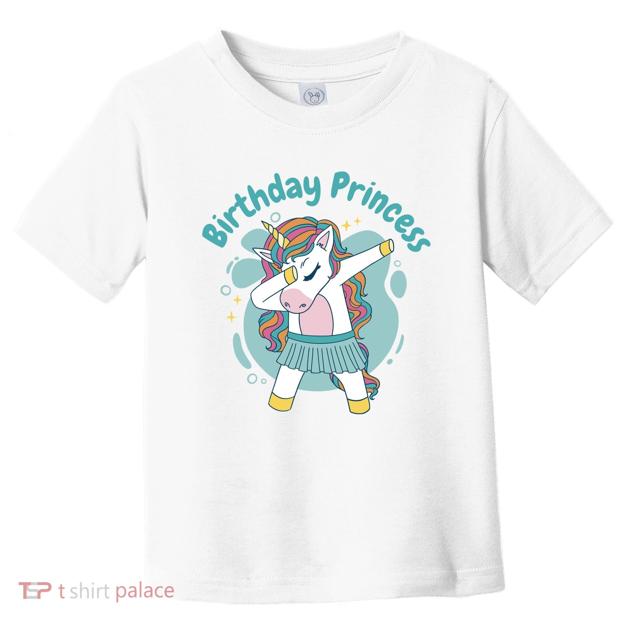 Birthday Princess Unicorn Cute Gift Toddler T-Shirt