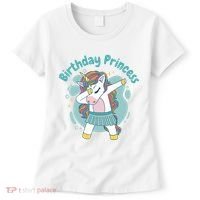 Birthday Princess Unicorn Cute Gift Women's T-Shirt thumb 0