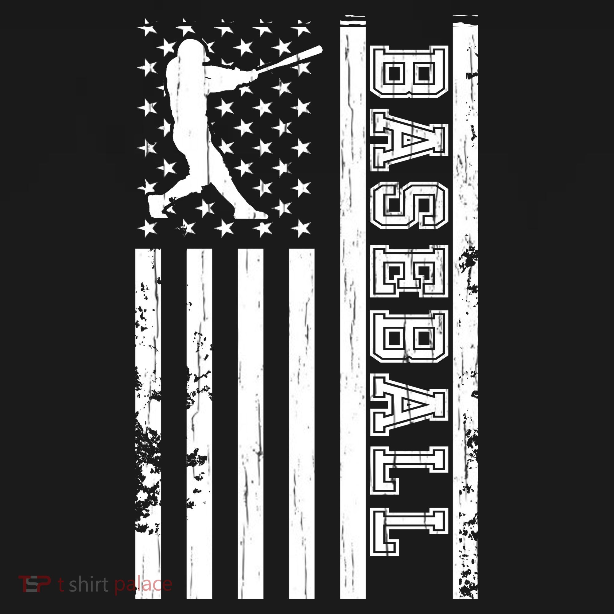Baseball Pitcher USA Flag USA-Made Doggie Bandana