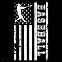 Baseball Pitcher USA Flag Sweatshirt thumb 3
