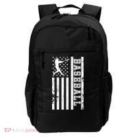 Baseball Pitcher USA Flag Backpack thumb 0