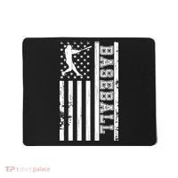 Baseball Pitcher USA Flag Mousepad thumb 0