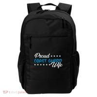 Bold Proud Uscg Coast Guard Wife Gift Backpack thumb 0