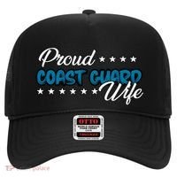 Bold Proud Uscg Coast Guard Wife Gift Hat thumb 0