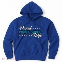 Bold Proud Uscg Coast Guard Wife Gift Hoodie thumb 0