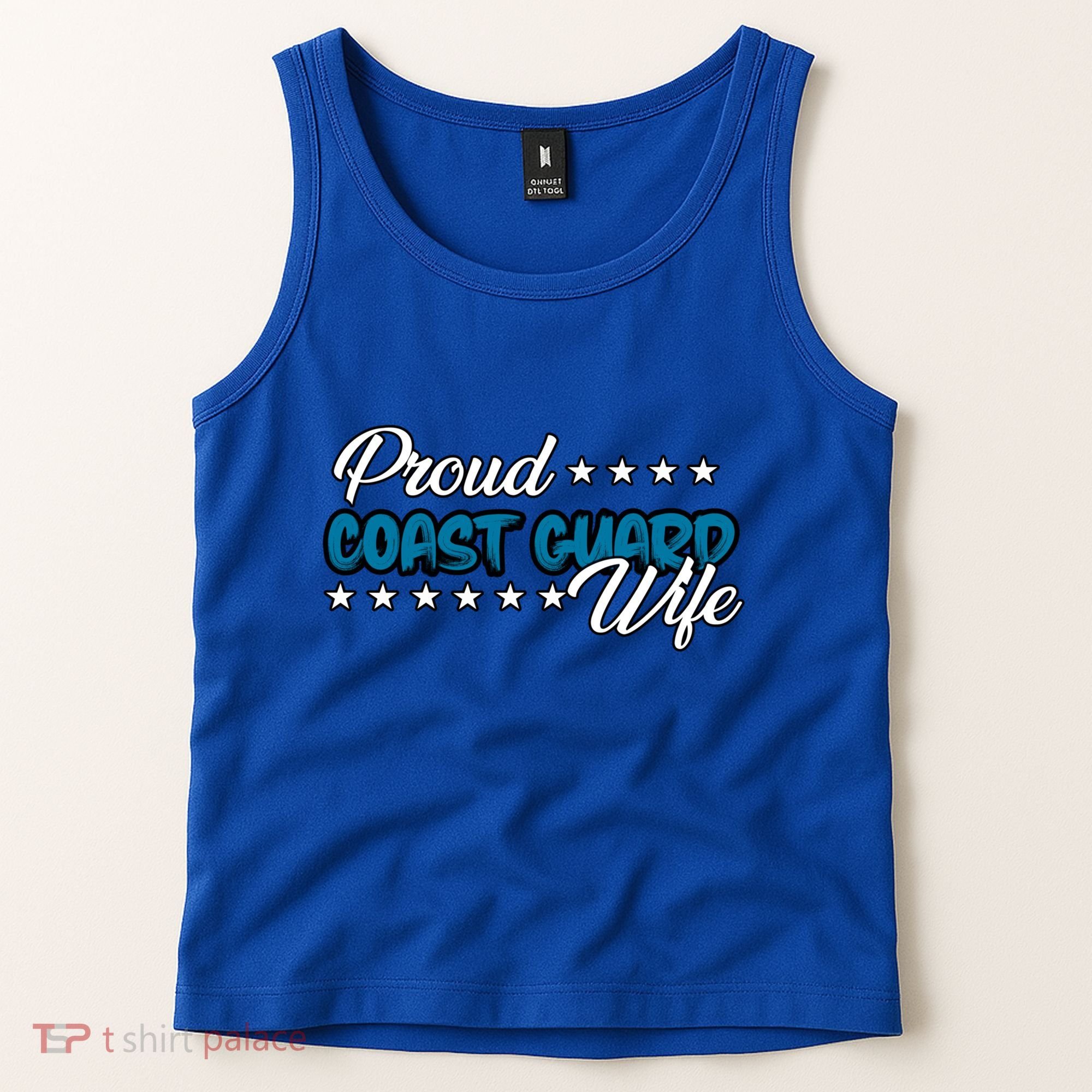 Bold Proud Uscg Coast Guard Wife Gift Tank Top