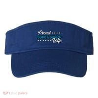 Bold Proud Uscg Coast Guard Wife Gift Visor thumb 0