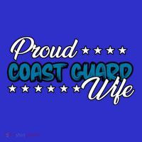 Bold Proud Uscg Coast Guard Wife Gift Visor thumb 3