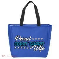 Bold Proud Uscg Coast Guard Wife Gift Tote Bag thumb 0