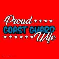 Bold Proud Uscg Coast Guard Wife Gift Santa Hat thumb 1