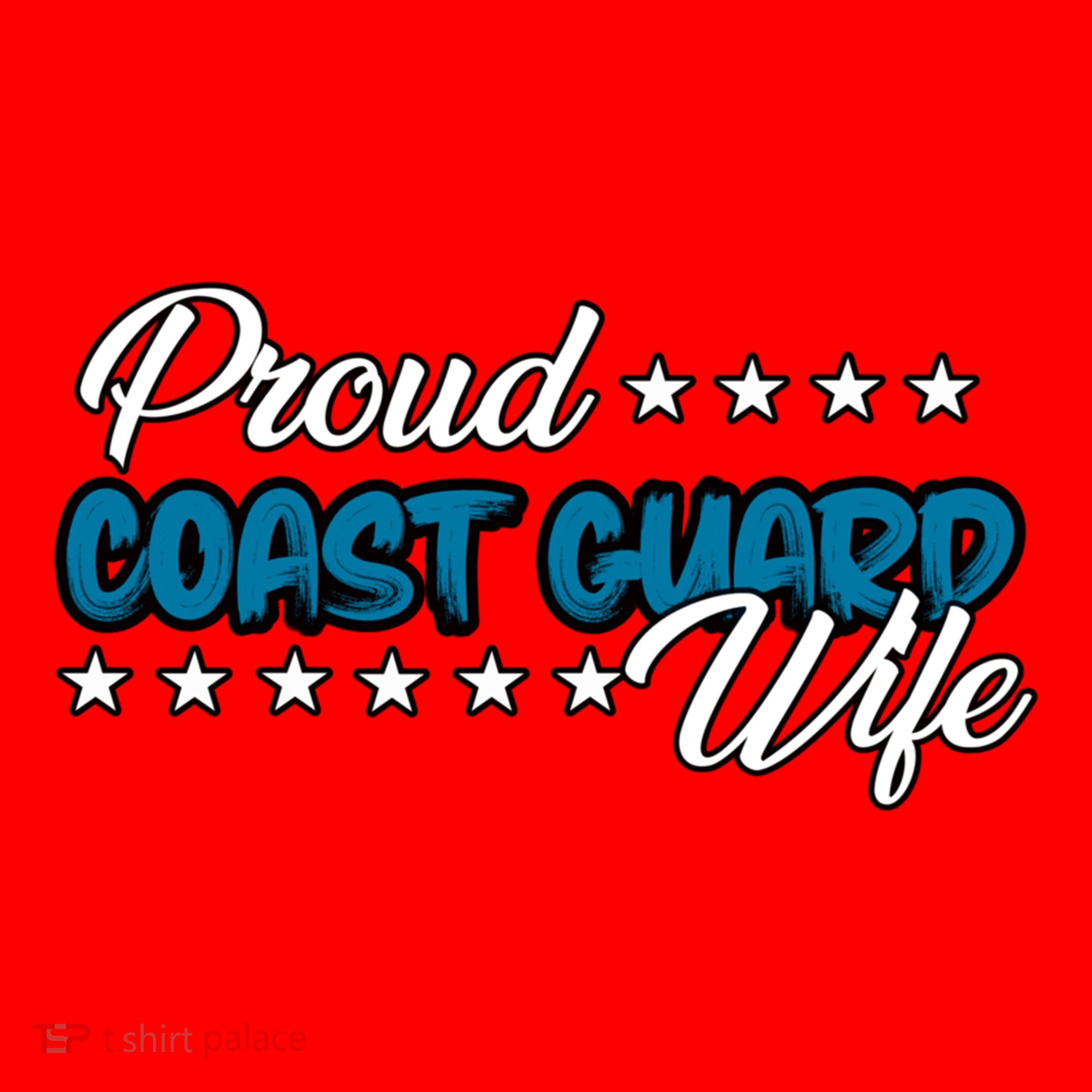 Bold Proud Uscg Coast Guard Wife Gift Santa Hat