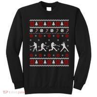 Baseball Players Ugly Christmas Sweater Xmas Gift Sweatshirt thumb 0
