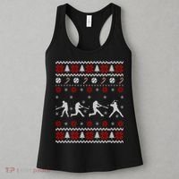 Baseball Players Ugly Christmas Sweater Xmas Gift Women's Tank Top thumb 3