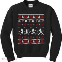 Baseball Players Ugly Christmas Sweater Xmas Gift Kids Sweatshirt thumb 0