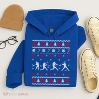 Baseball Players Ugly Christmas Sweater Xmas Gift Hoodie thumb 4