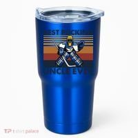 Best Pucking Uncle Ever Funny Hockey Uncle Saying Gift Tumbler thumb 0