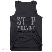 Bullying Prevention Unity Day Orange Peace Love Respect Tank Top thumb 0