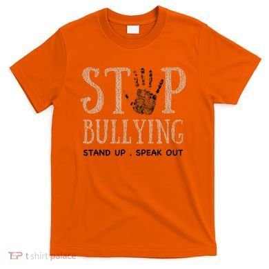 Bullying Prevention Unity Day Orange Peace Love Respect T-Shirt