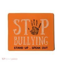 Bullying Prevention Unity Day Orange Peace Love Respect Mousepad thumb 0