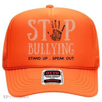 Bullying Prevention Unity Day Orange Peace Love Respect Hat