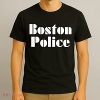 Boston Police Vintage BPD T-Shirt thumb 3
