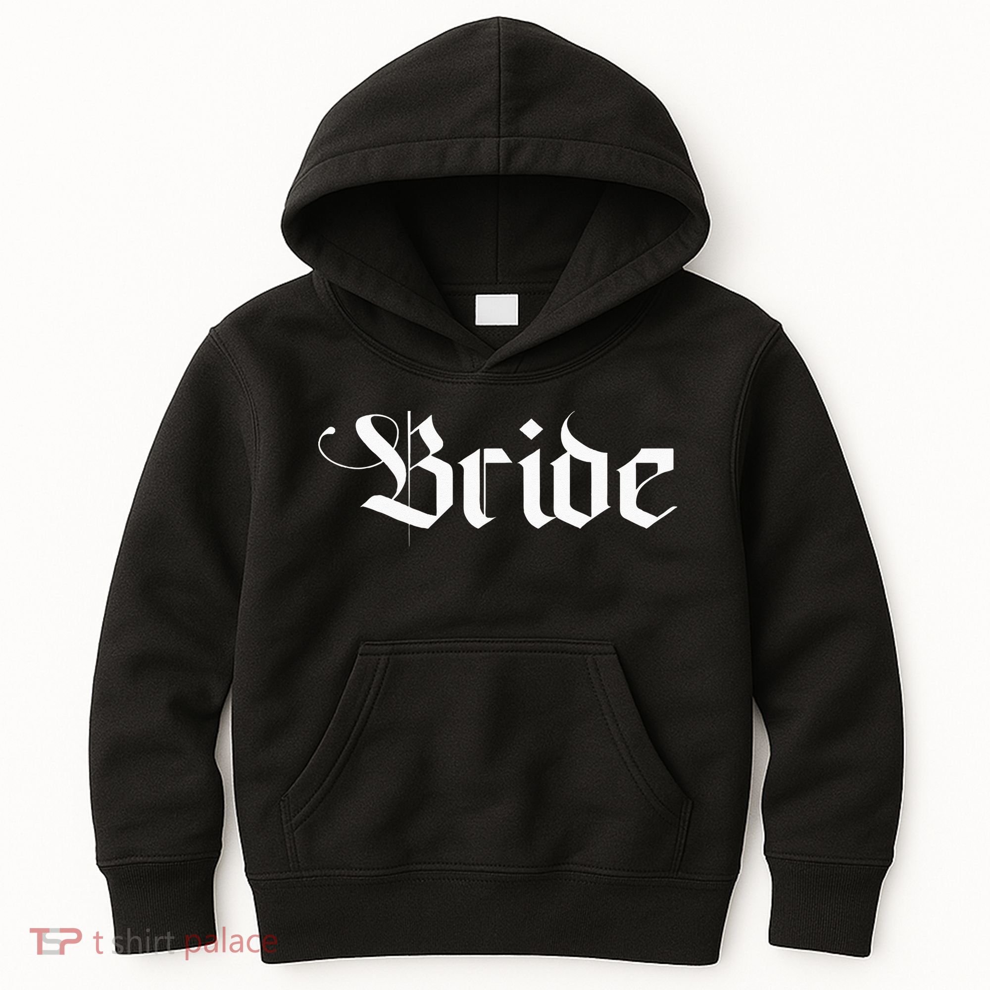Bachelorette Party Wedding Honeymoon New Goth Bride Kids Hoodie