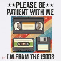 Be Patient With Me IM From The 1900s Women's Hoodie thumb 2
