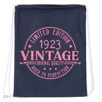 Birthday Queen 1923 Birthday Mom 100th Birthday Drawstring Bag thumb 0