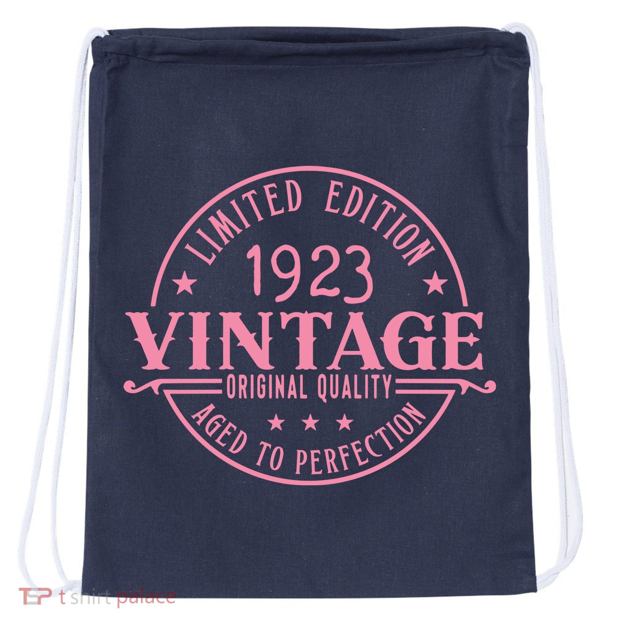 Birthday Queen 1923 Birthday Mom 100th Birthday Drawstring Bag