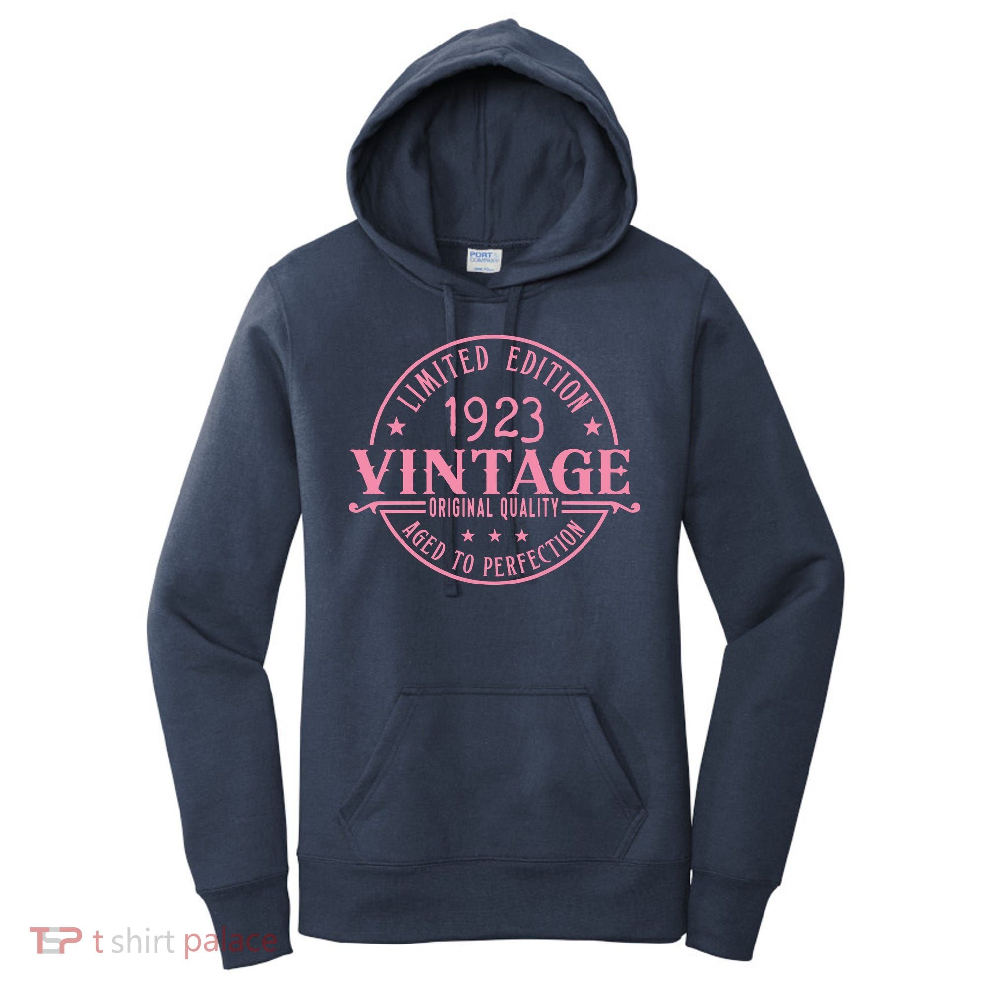 Birthday Queen 1923 Birthday Mom 100th Birthday Women's Hoodie
