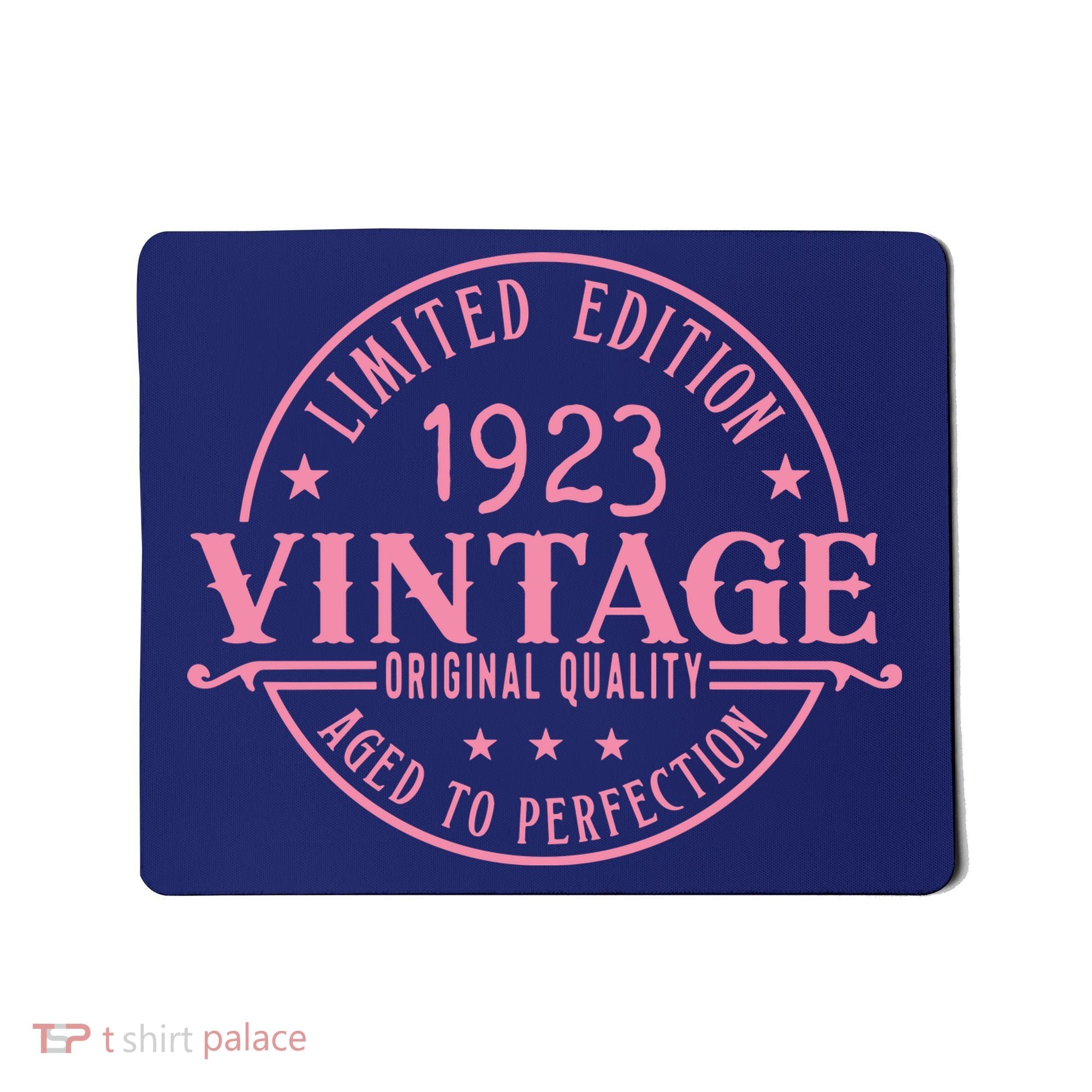 Birthday Queen 1923 Birthday Mom 100th Birthday Mousepad