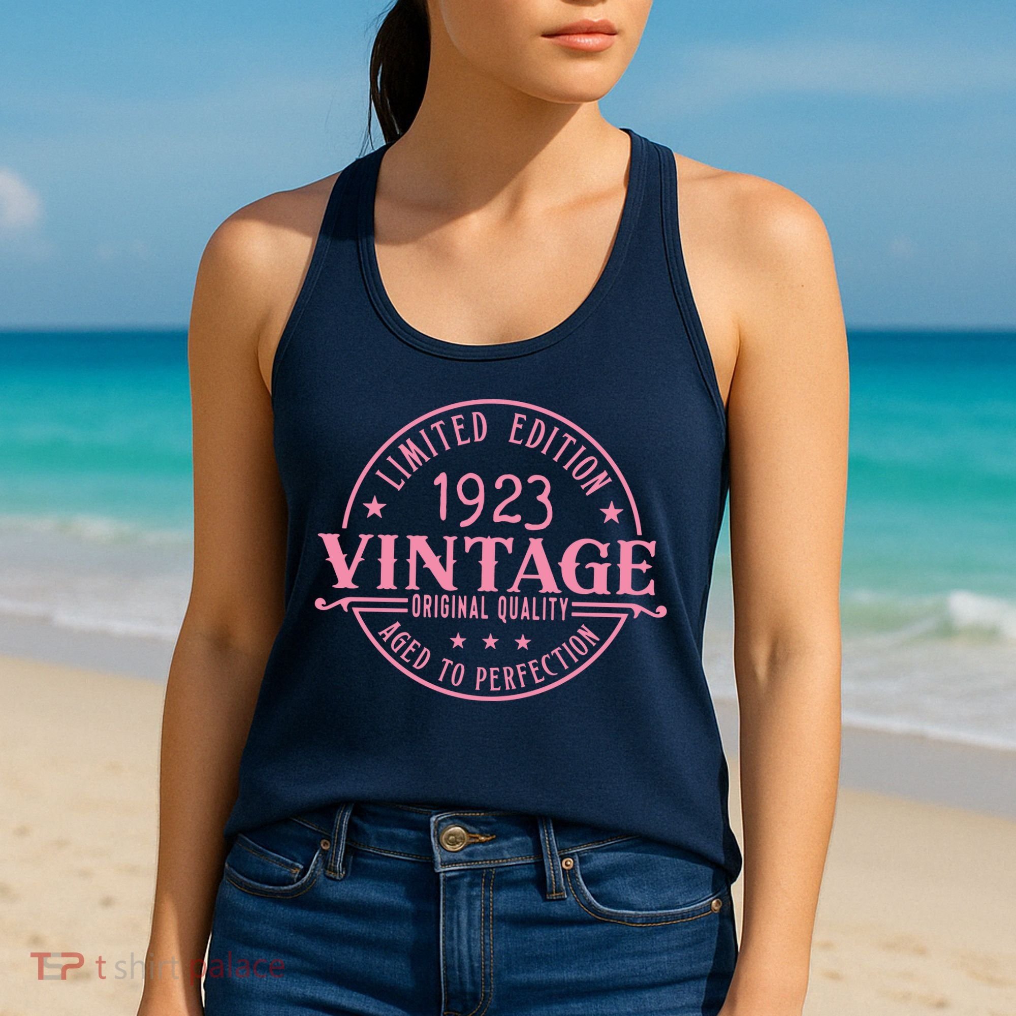 Birthday Queen 1923 Birthday Mom 100th Birthday Women's Tank Top