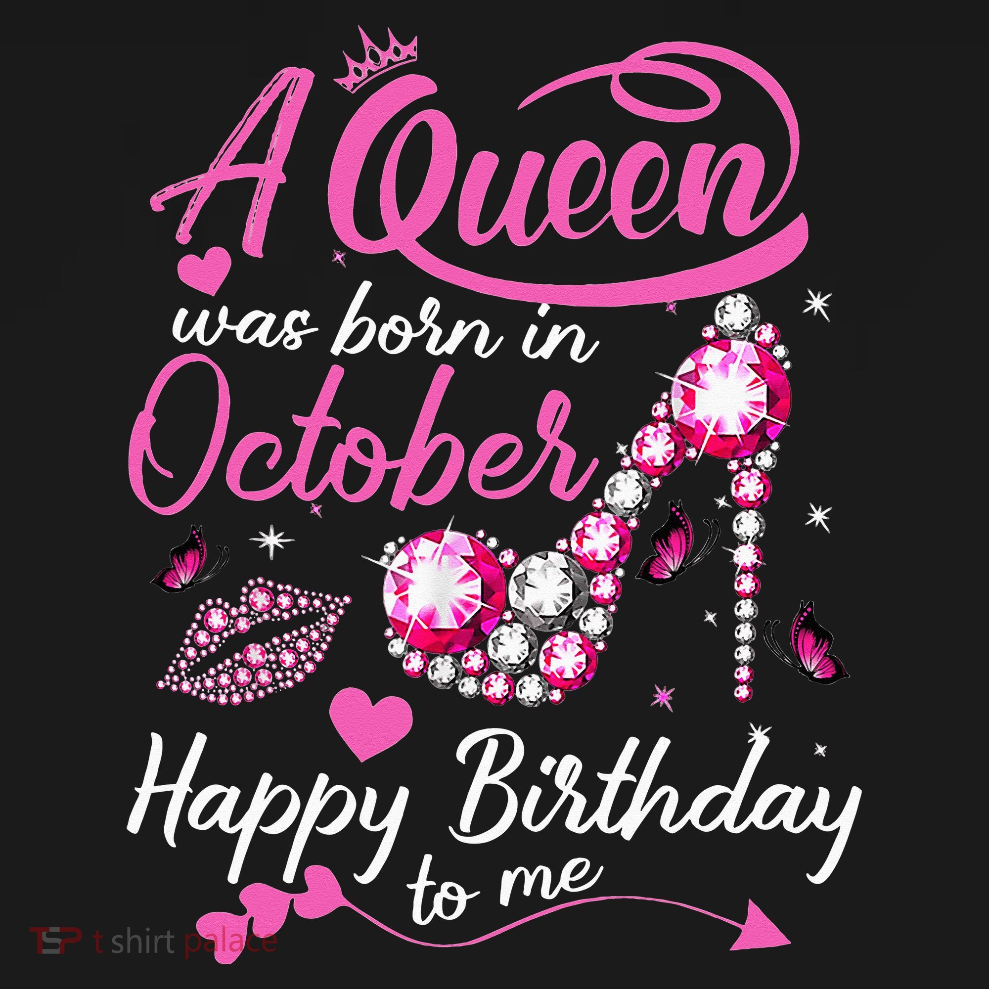 Black Queens Are Born In October Women Birthday Gift Women's Hoodie