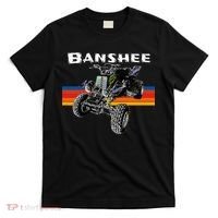 Banshee Quad Atv Atc Vintage Retro All Terrain Vehicle T-Shirt thumb 0