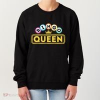 Bingo Queen Bingo Lover Gambler Gambling Women's Sweatshirt thumb 0