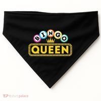 Bingo Queen Bingo Lover Gambler Gambling USA-Made Doggie Bandana thumb 0