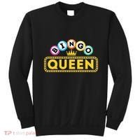 Bingo Queen Bingo Lover Gambler Gambling Sweatshirt thumb 0