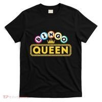 Bingo Queen Bingo Lover Gambler Gambling T-Shirt thumb 0